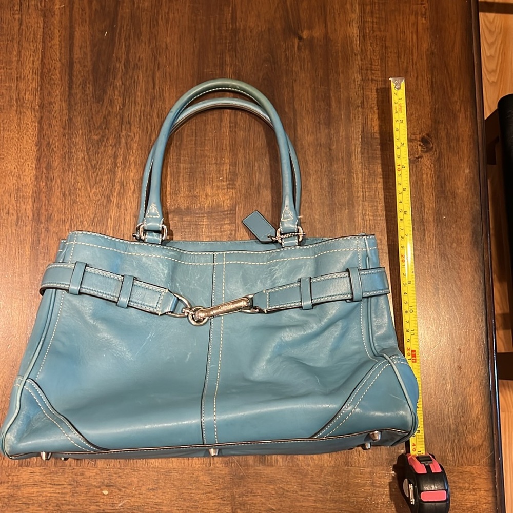 Vintage Coach leather satchel - Picture 12 of 15